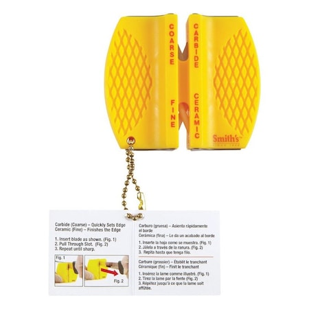 Smiths Smith's 7 in. L Carbide/Ceramic Knife Sharpener 800 Grit 1 pc CCKB